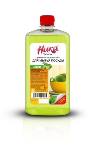 Средство концентрированное для мытья посуды "Ника-Супер Плюс"